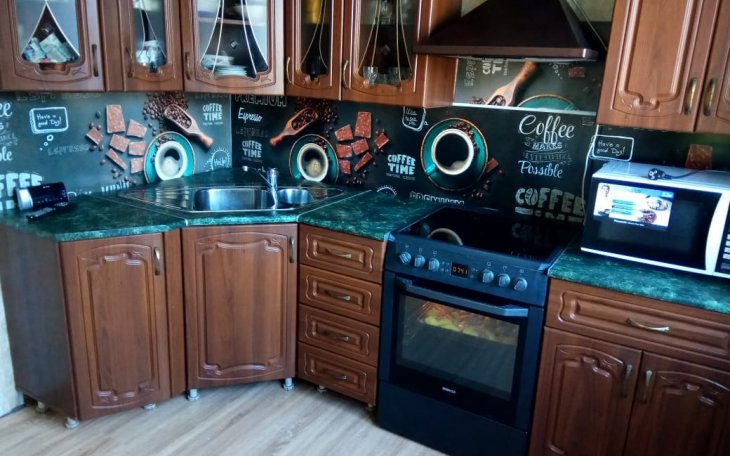 Фартук ABS 57 Время кофе. Душевная кухня